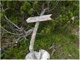 Planina Ravne - Kocbekov dom na Korošici